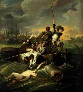 John Singleton Copley Watson and the Shark oil